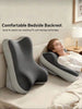 Adjustable & Removable Ergonomic Memory Foam Wedge Cushion, Leg Elevation Pillow With Back Support, Ideal For Bed, Sofa, Reading, Travel, Bedroom Essential